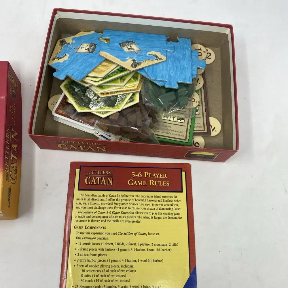 Mayfair Games The Settlers of Catan 5-6 Player Extension Expansion 3062 Read